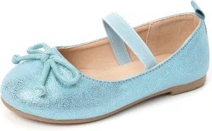 Luffymomo Girls Mary Jane Dress Shoes Party Princess Flats Strap Ballet Dance Shoes Toddler/Little Kid