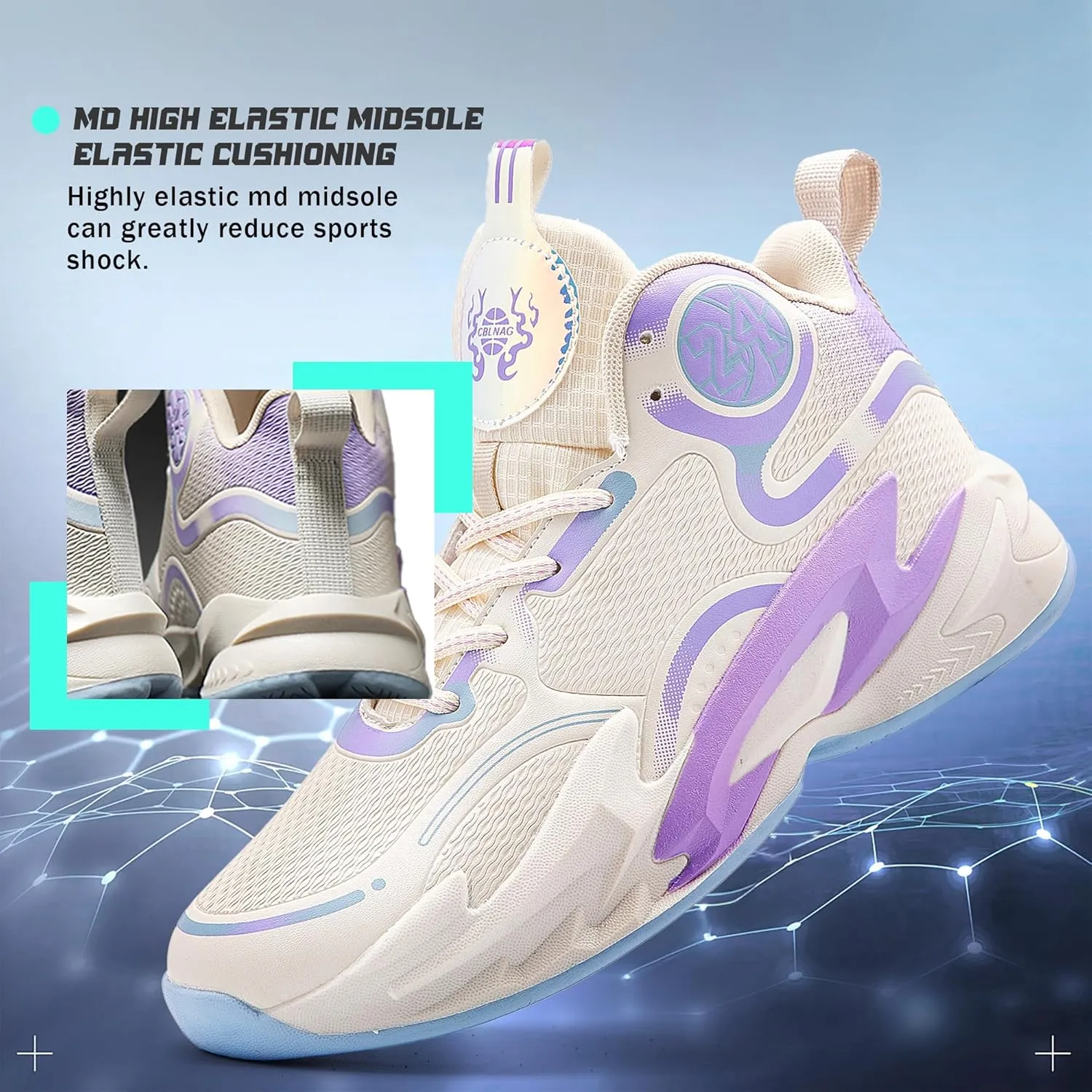 Men Basketball Shose Breathable Men Non Slip Outdoor Fashion Sneakers