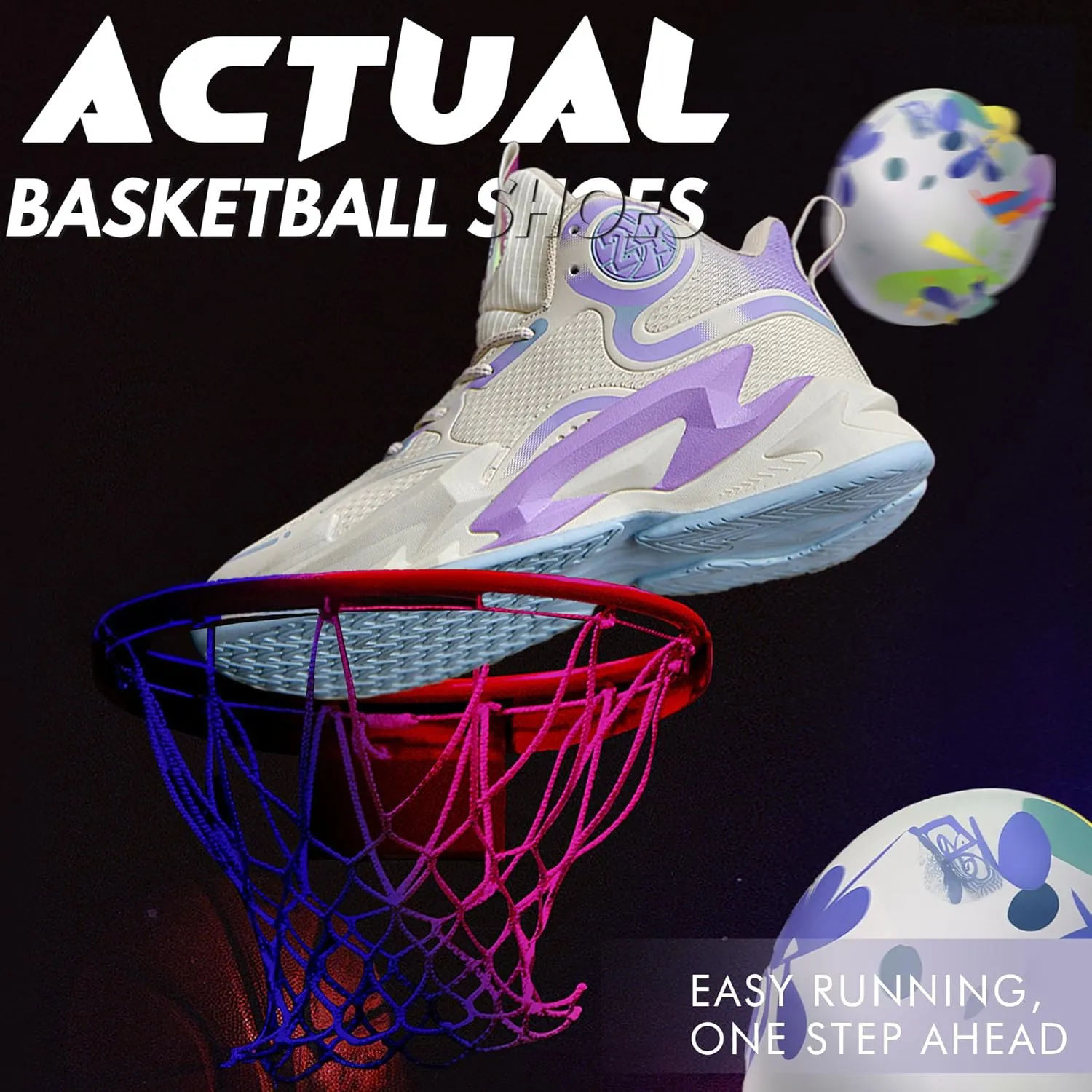 Men Basketball Shose Breathable Men Non Slip Outdoor Fashion Sneakers