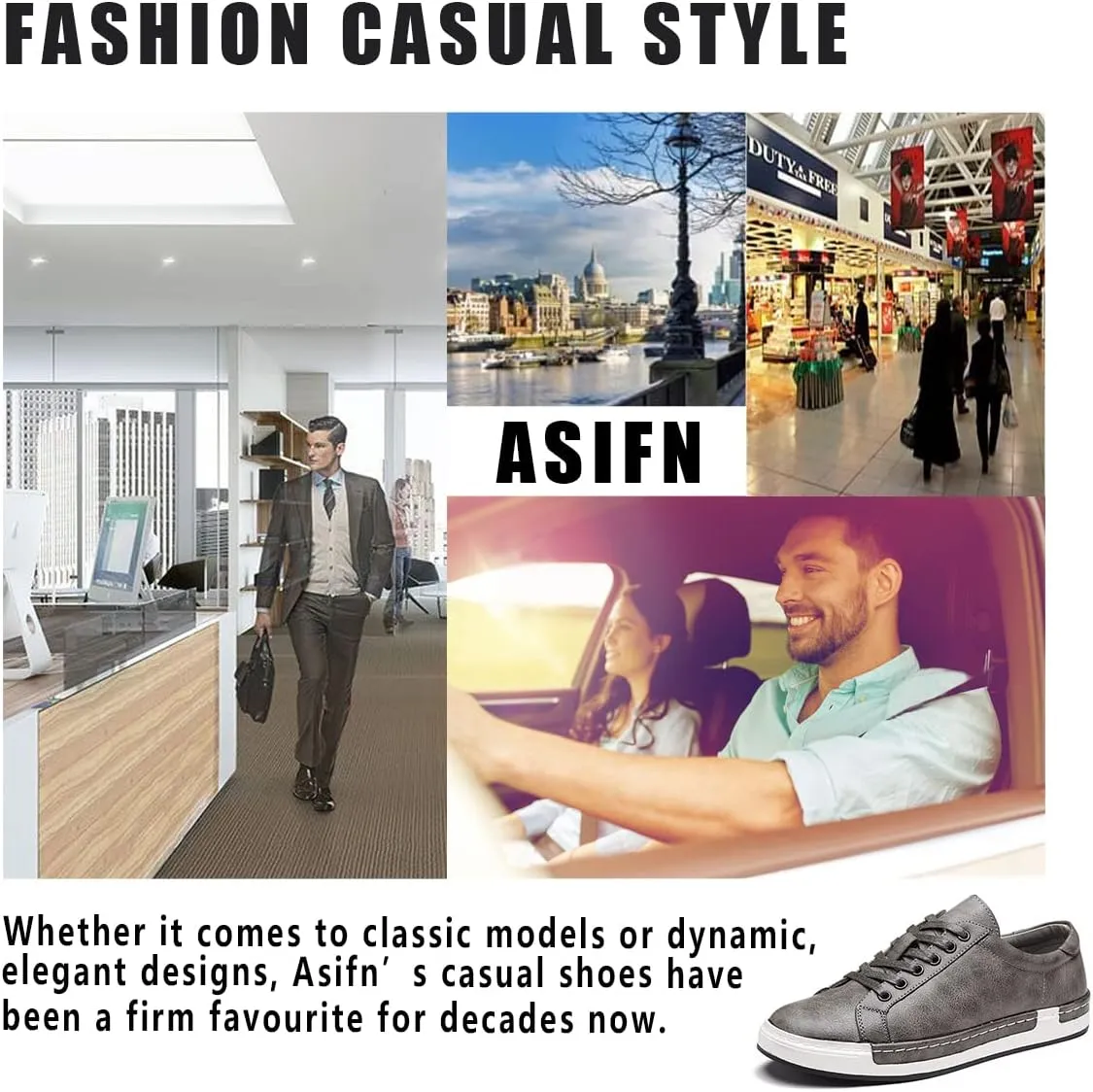 Men Leather Casual Shoes Lace-up Oxford Fashion Non-Slip Flats Trendy Business Comfortable Sneakers