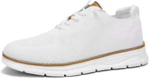 Mens Casual Oxfords Shoes Mesh Slip On Fashion Walking Dress Sneakers Work Lightweight Breathable Soft Sole