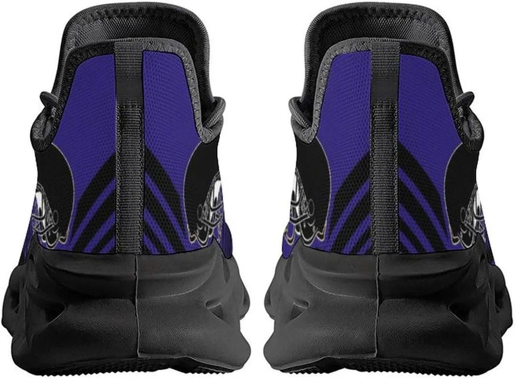 Men's Football Flex Control Sneakers Casual Breathable Fans Gifts Sports Workout Athletic Gym Slip-on Shoes for Men Women