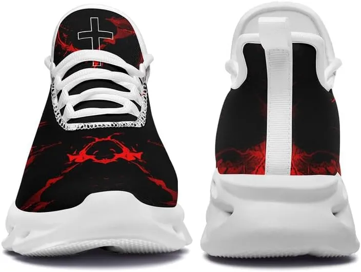 Mens Jesus Running Shoes Lightweight Casual Walking Sneakers Non Slip Gym Training Breathable Jogging Shoe for Women