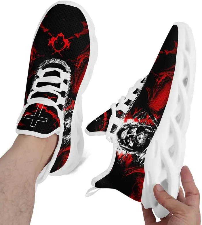 Mens Jesus Running Shoes Lightweight Casual Walking Sneakers Non Slip Gym Training Breathable Jogging Shoe for Women