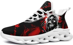 Mens Jesus Running Shoes Lightweight Casual Walking Sneakers Non Slip Gym Training Breathable Jogging Shoe for Women