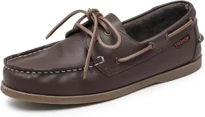 Men's Original 2-Eye Boat Shoe Slip-Resistant Rubber Loafers