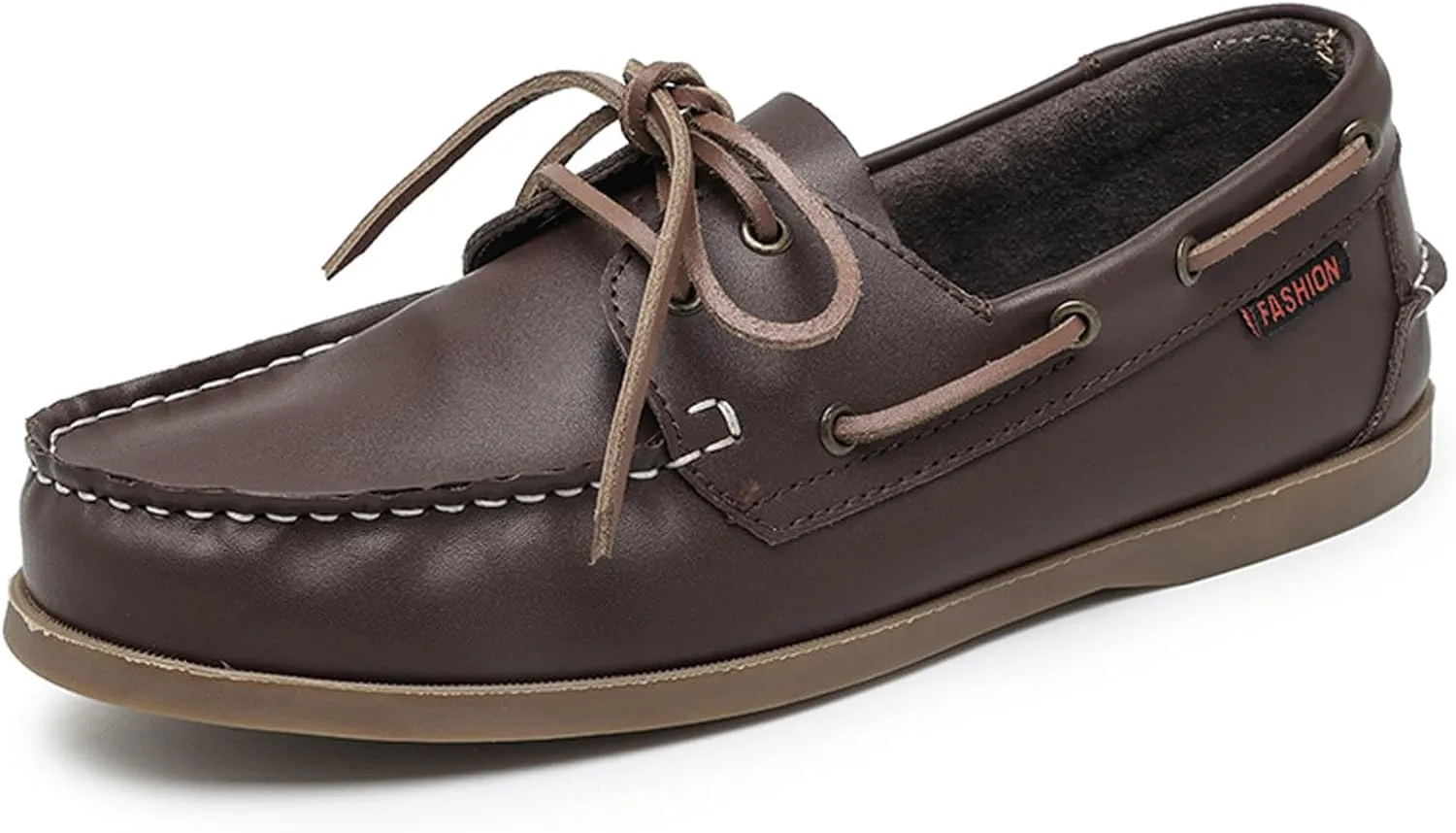 Men's Original 2-Eye Boat Shoe Slip-Resistant Rubber Loafers