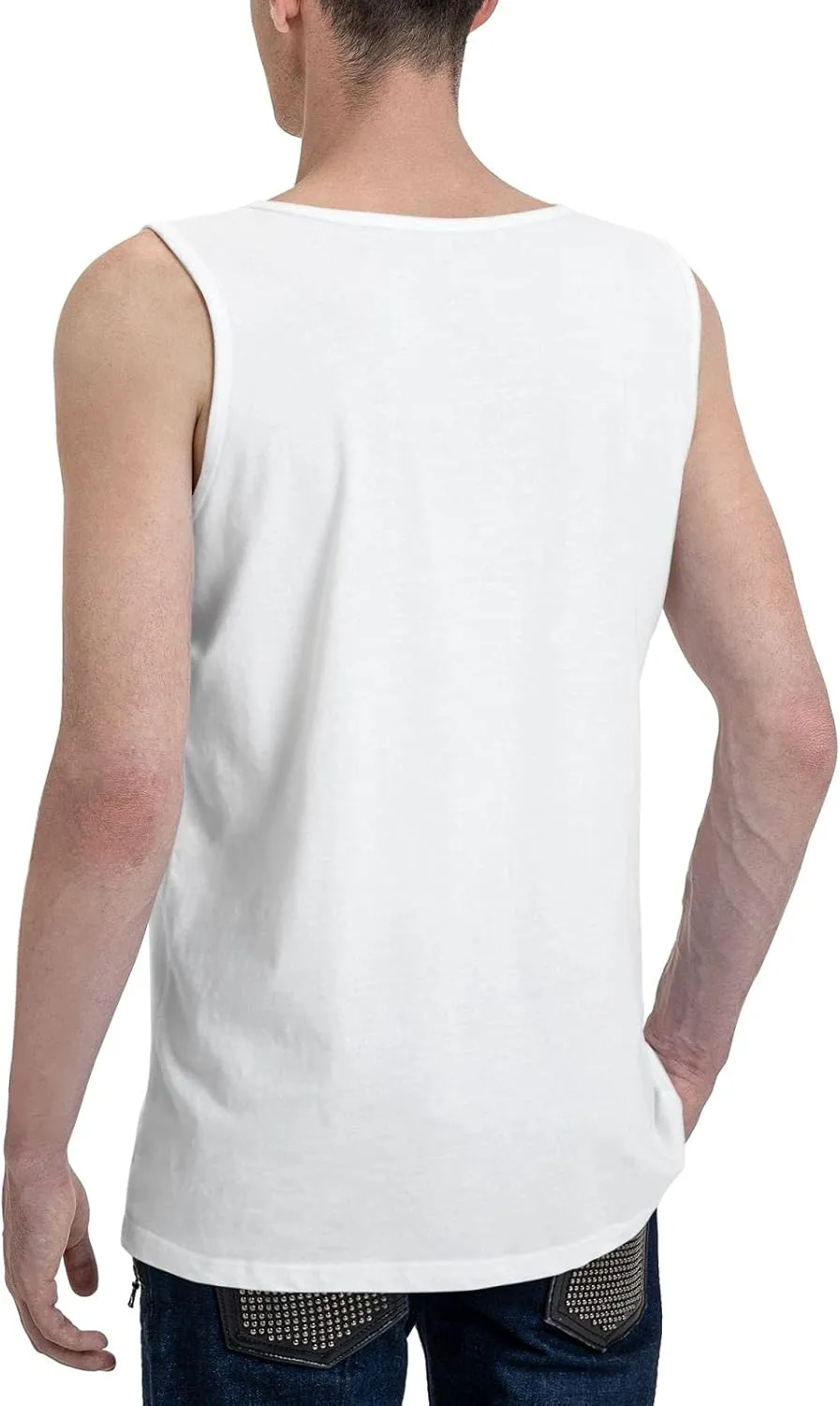 Men's Tank Top Sleeveless Tees I Love Pussy Quick Dry Sport Shirts Muscle Workout Gym Beach T-Shirts
