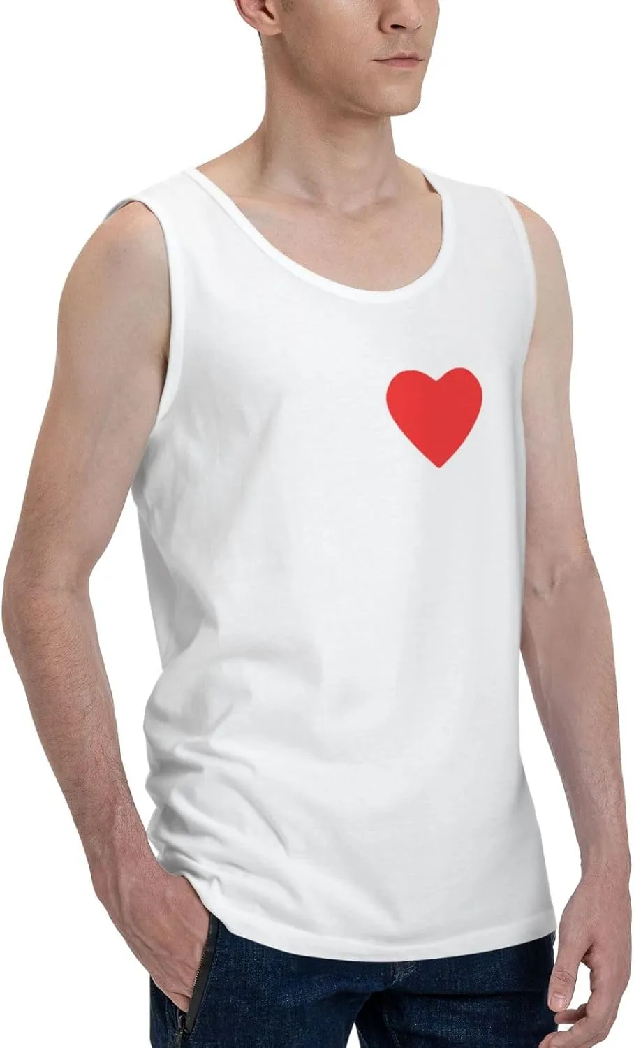 Men's Tank Top Sleeveless Tees I Love Pussy Quick Dry Sport Shirts Muscle Workout Gym Beach T-Shirts