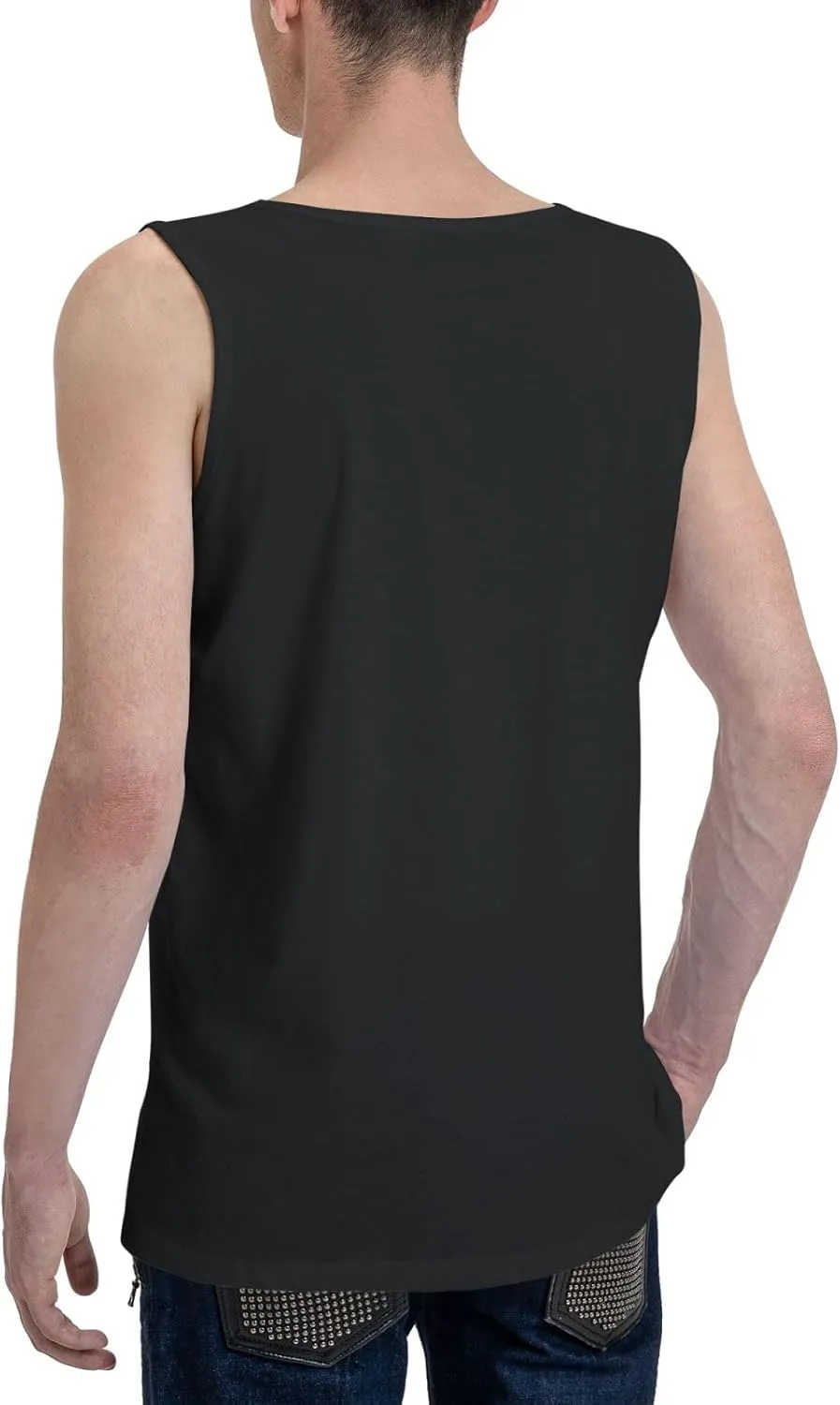 Men's Tank Top Sleeveless Tees I Love Someone with Autism Quick Dry Sport Shirts Muscle Workout Gym Beach T-Shirts