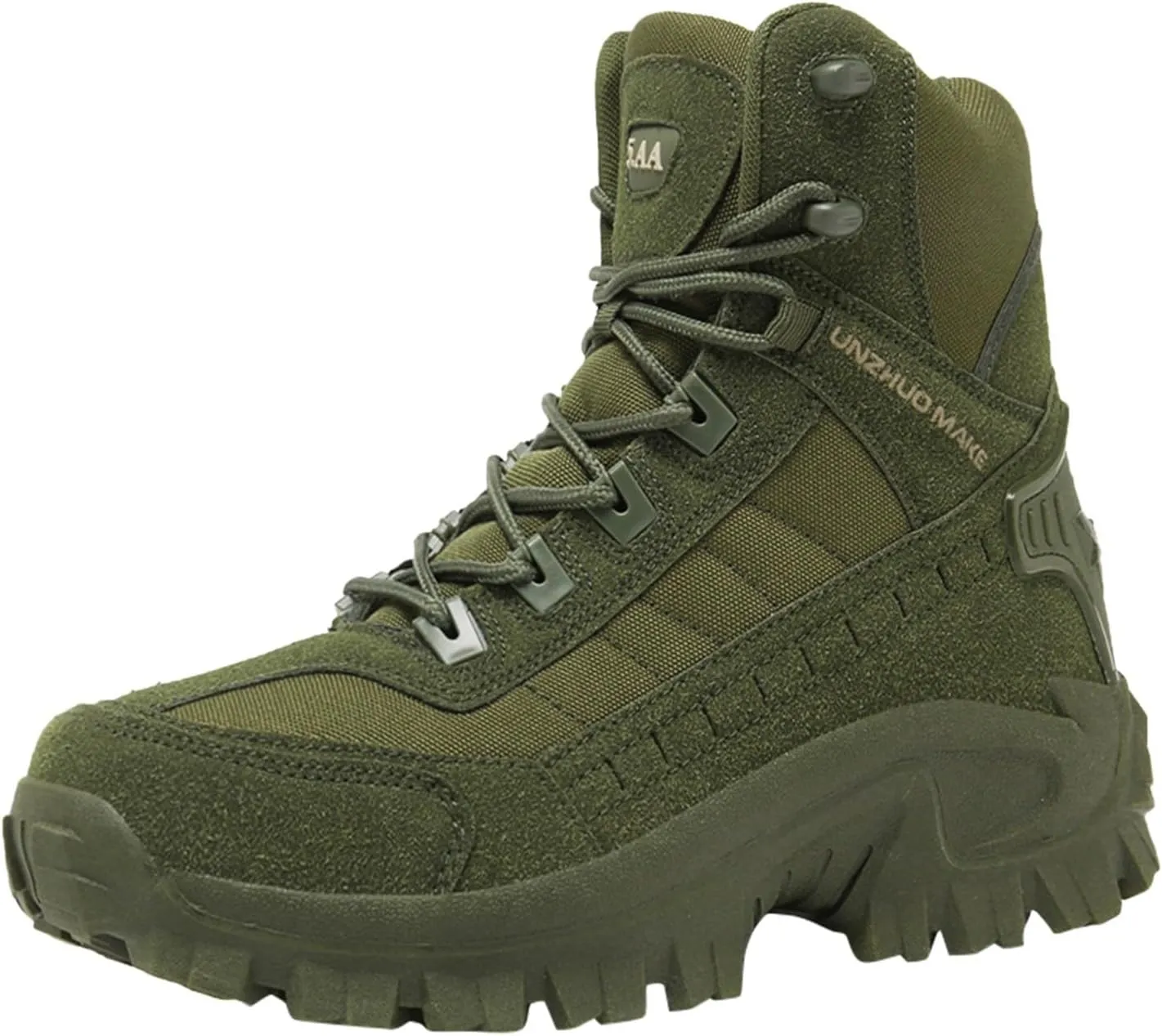 Men's Winter Fashion High Top Thick Sole Lace Up Hiking Shoes and Thick Sports Running Shoes Sneaker Rack for Men Men's Shoes