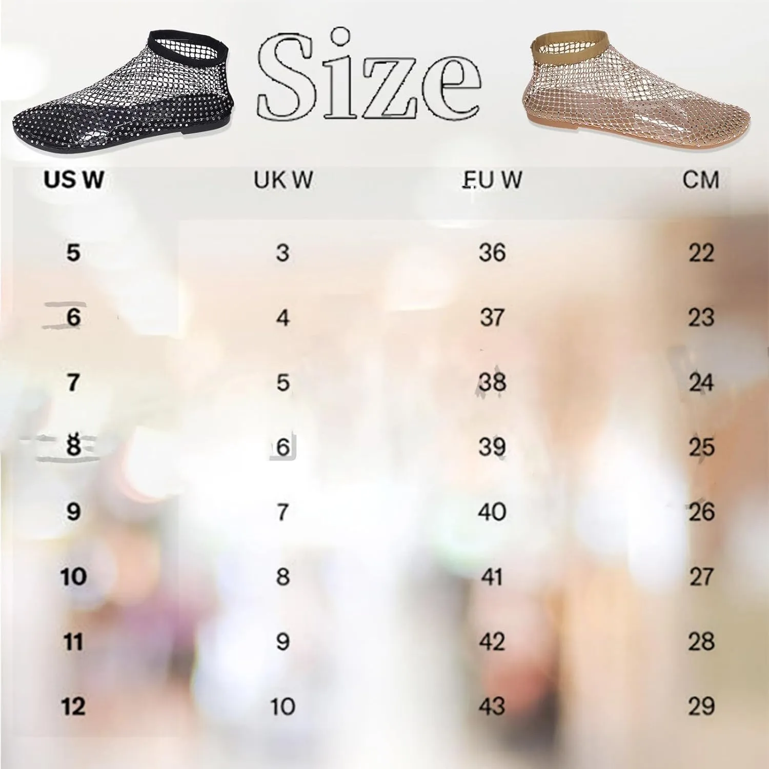 Mesh Shoes Women Flats with Rhinestones, Mesh Embellished Flats, Mesh Ballet Flats for Women, Sparkly Shoes for Women