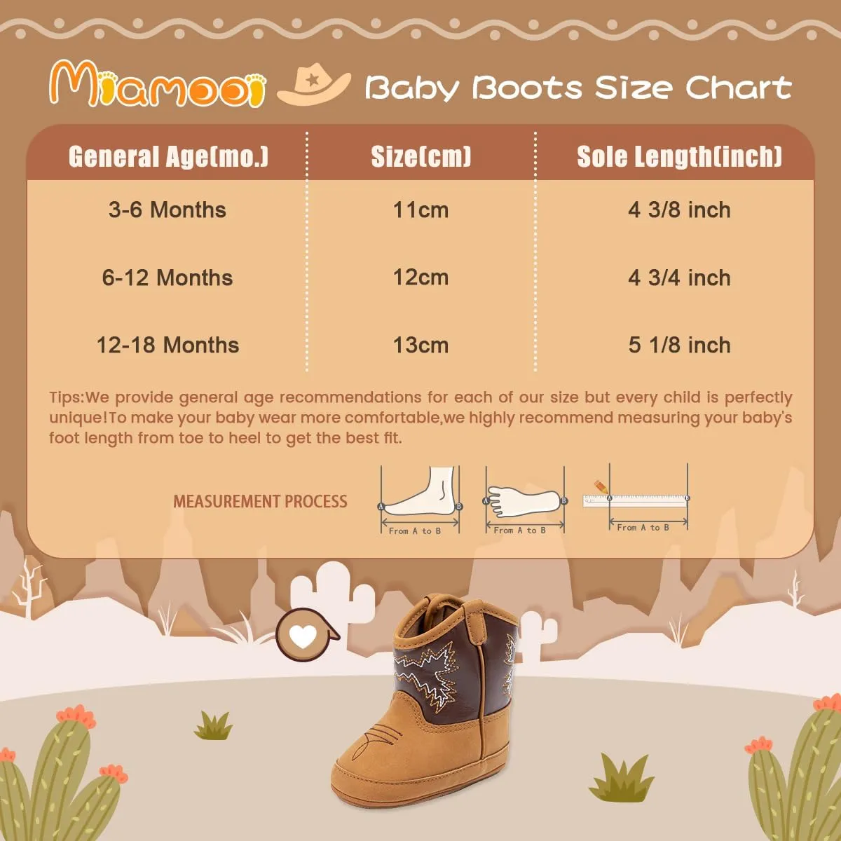 Miamooi Infant Baby Boys Girls Booties Newborn Cozy Fleece Warm Winter Boots Toddler Non-Slip Lace Up First Walking Shoes