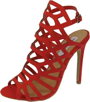 Minishion Womens Gladiator Sandals Slingback Sexy High Heel Dress Shoes TM020