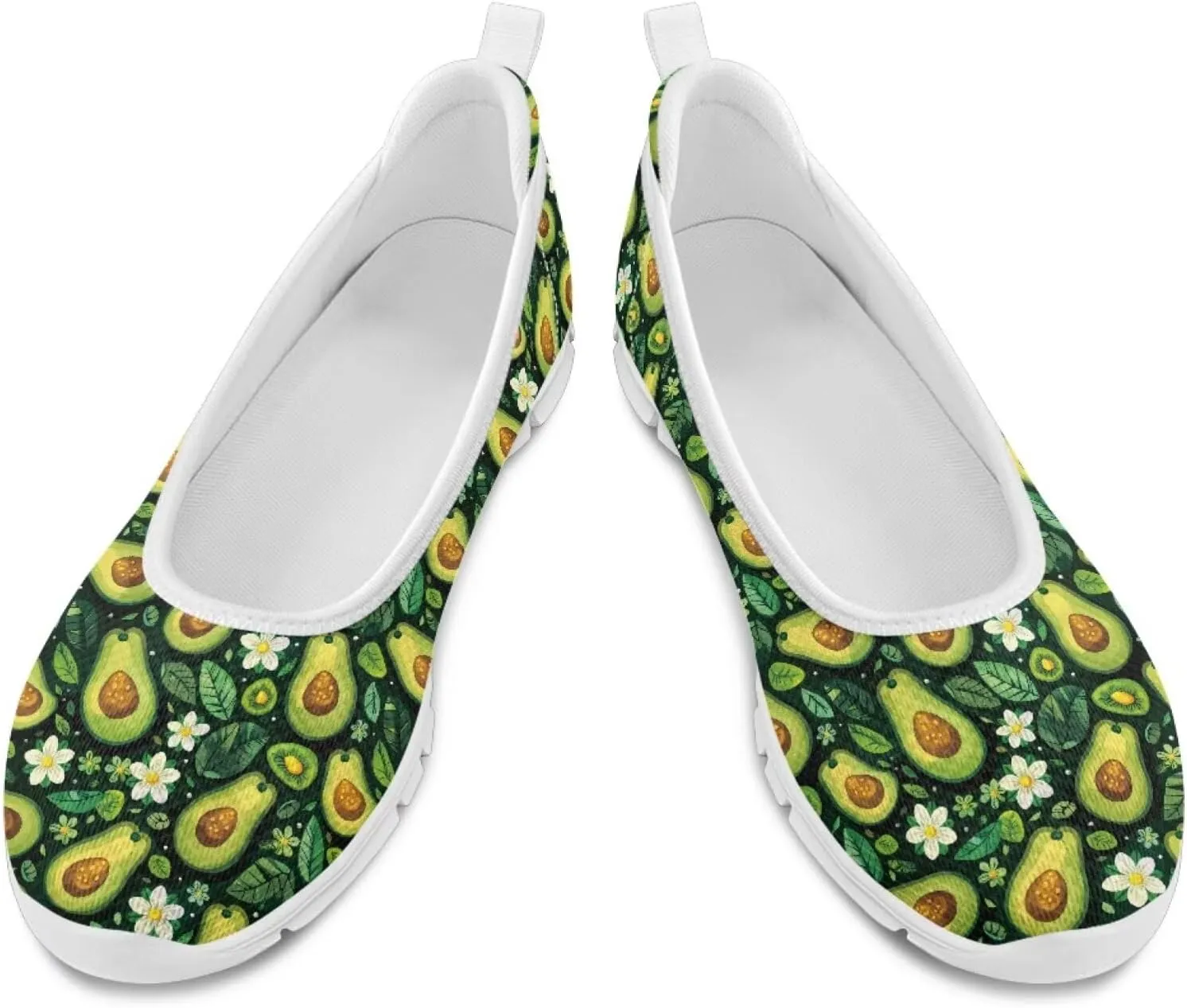 Modysero Womens Slip On Flats Round Toe for Summer Spring Work Womens Walking Shoes Trendy Daily Flats Shoes for Ladies