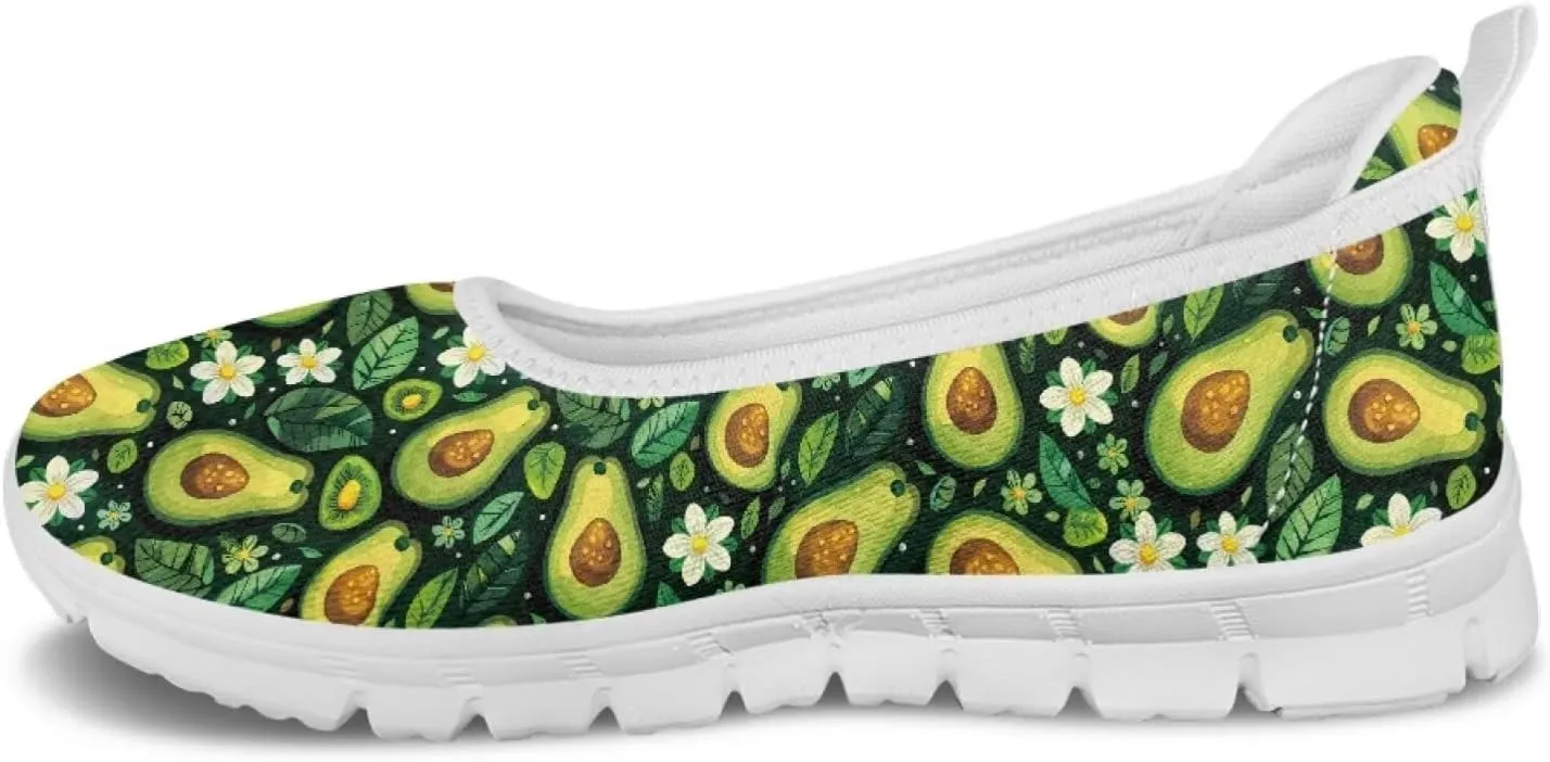 Modysero Womens Slip On Flats Round Toe for Summer Spring Work Womens Walking Shoes Trendy Daily Flats Shoes for Ladies