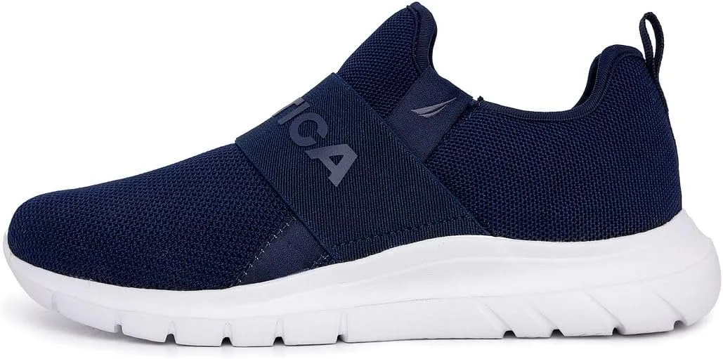 Nautica Men's Slip-On Sneakers – Casual Fashion Shoes for Walking, in Medium & Wide Widths