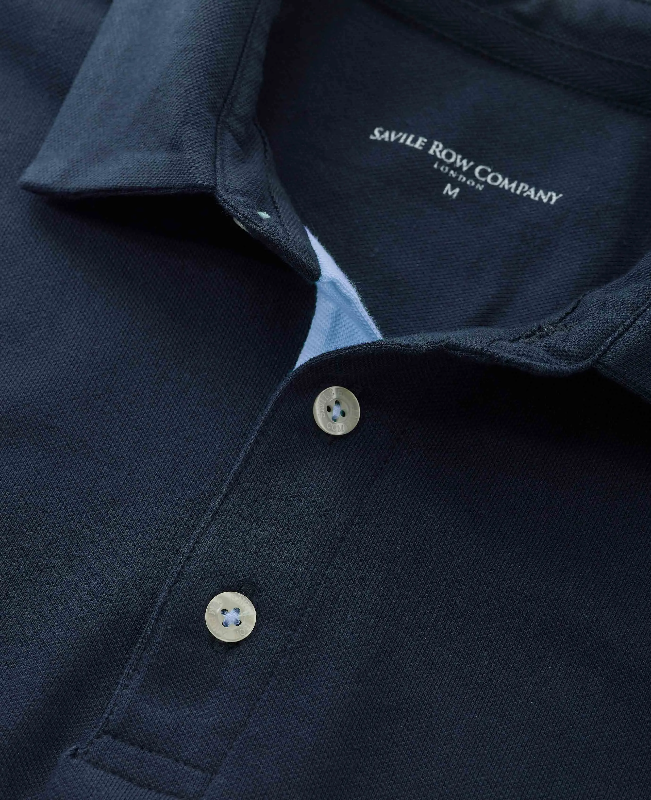 Navy Classic Fit Short Sleeve Polo Shirt