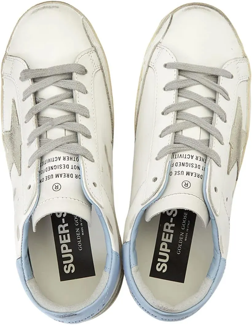 nesho Sneakers for Men Trendy Retro Leather Soft Trainers Breathable Hard-Wearing Rubber Sport Shoes