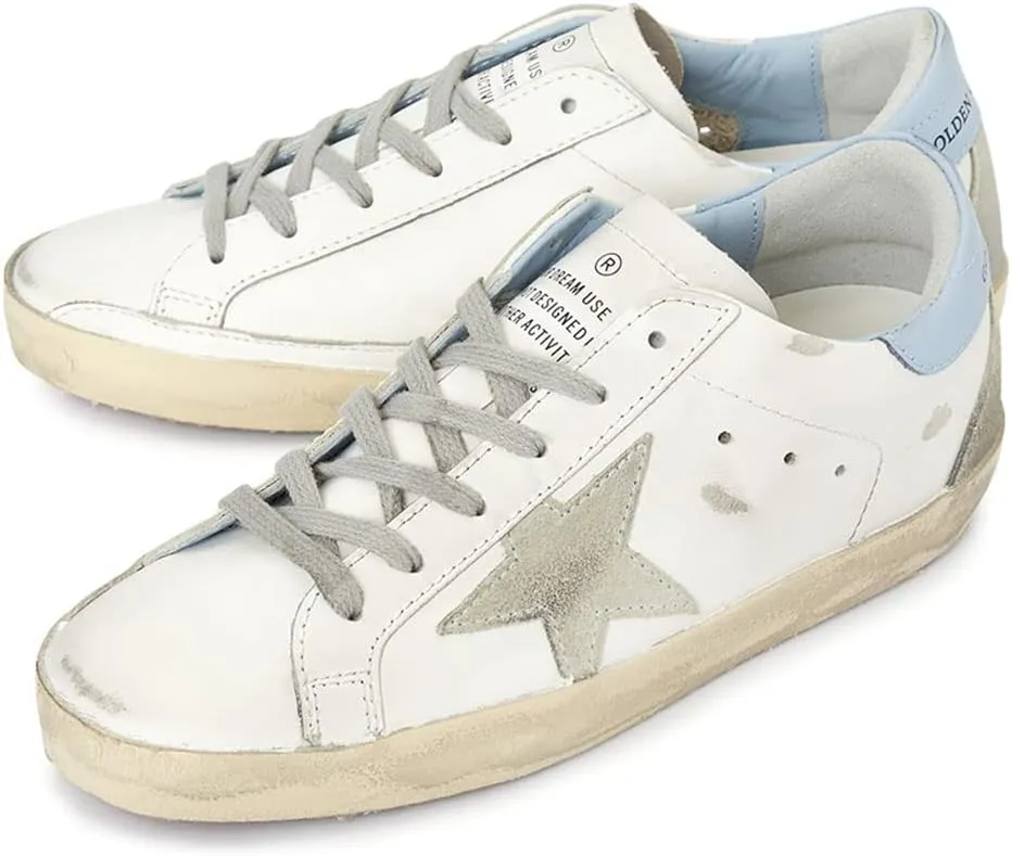 nesho Sneakers for Men Trendy Retro Leather Soft Trainers Breathable Hard-Wearing Rubber Sport Shoes