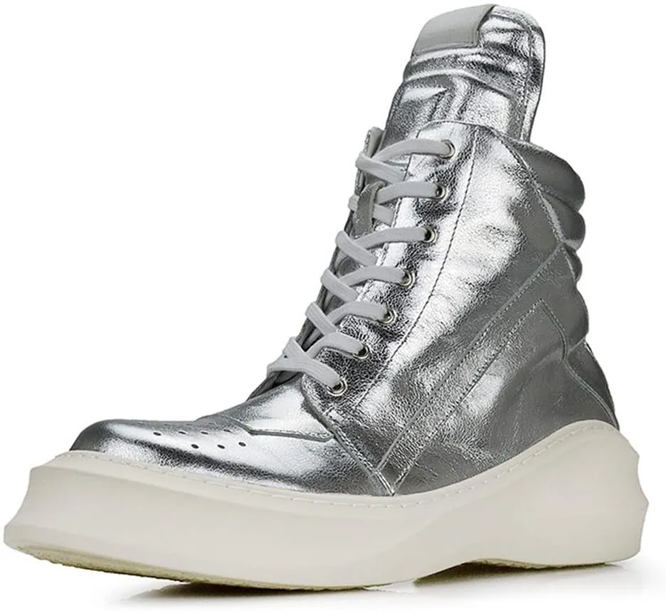 New Ankle Boots for Men Mens Zip Lace up Low Heel Boots for Office Genuine Pure Leather The First Layer of Cowhide