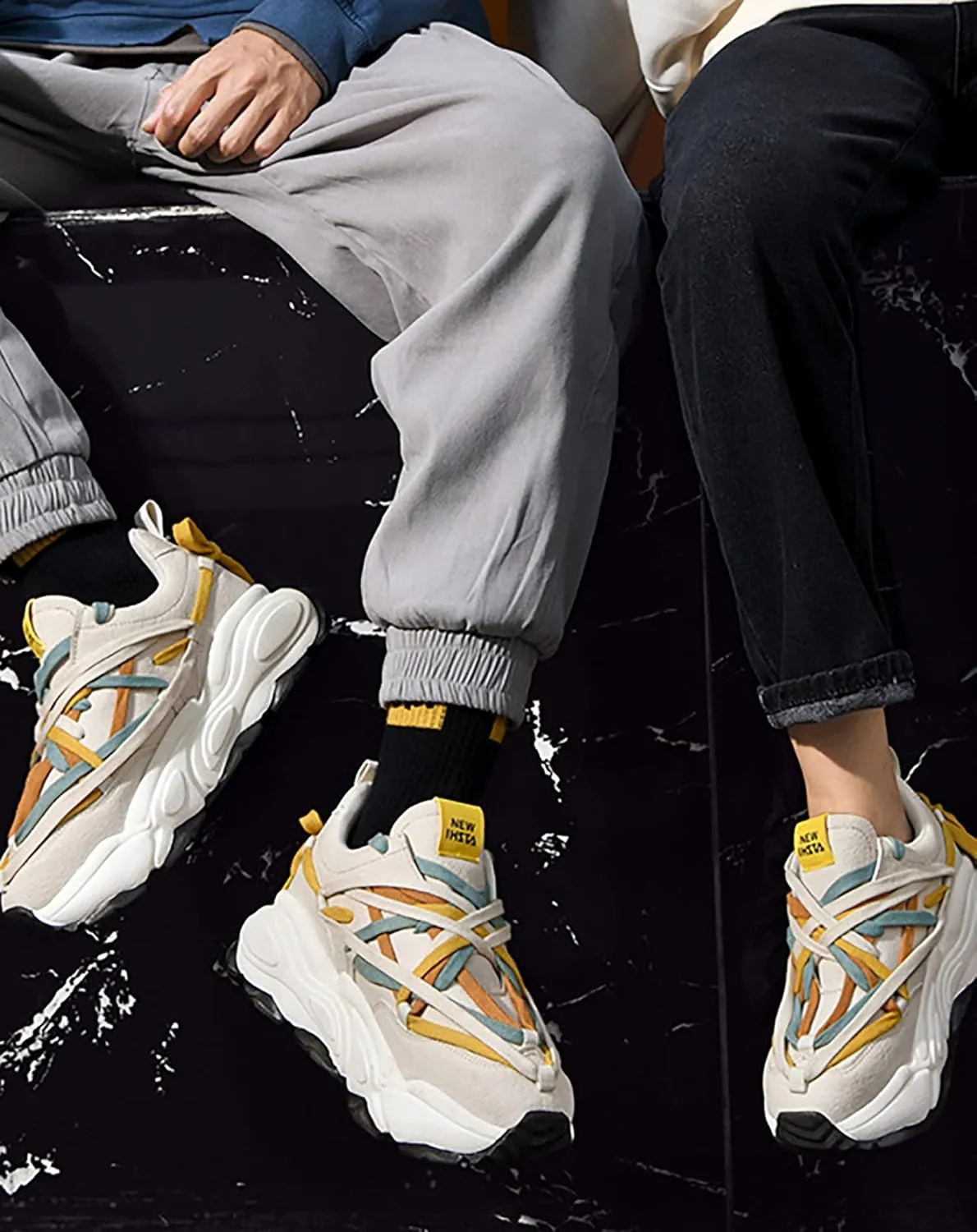 Niepce Inc Streetwear Low Top Men's Fashion Sneakers