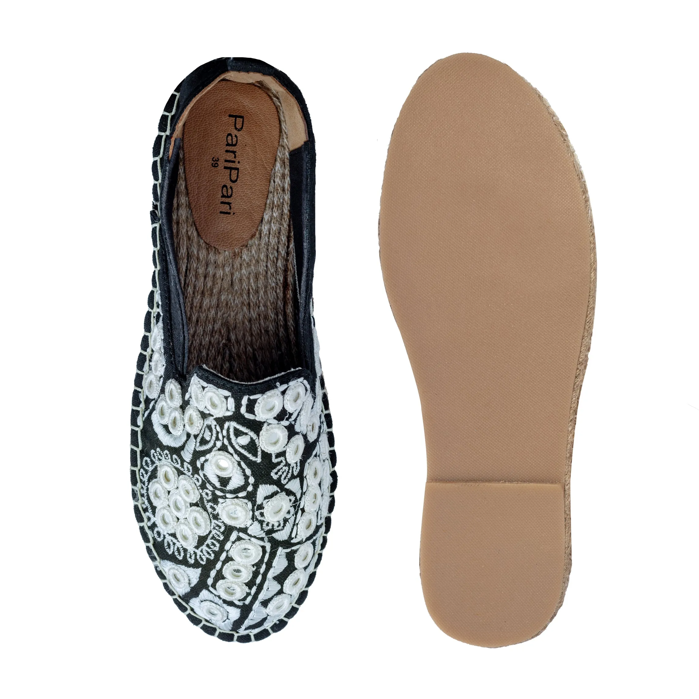 Nomad Espadrilles Black
