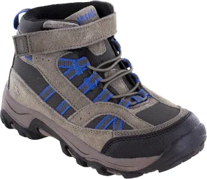 Northside Unisex-Child Rampart Mid Hiking Boots - Lightweight Performance | Suede/Ripstop Nylon Moisture-Wicking Quick Lace-Up Durable TPR Outsole | Kids Hiking Adventure Essential