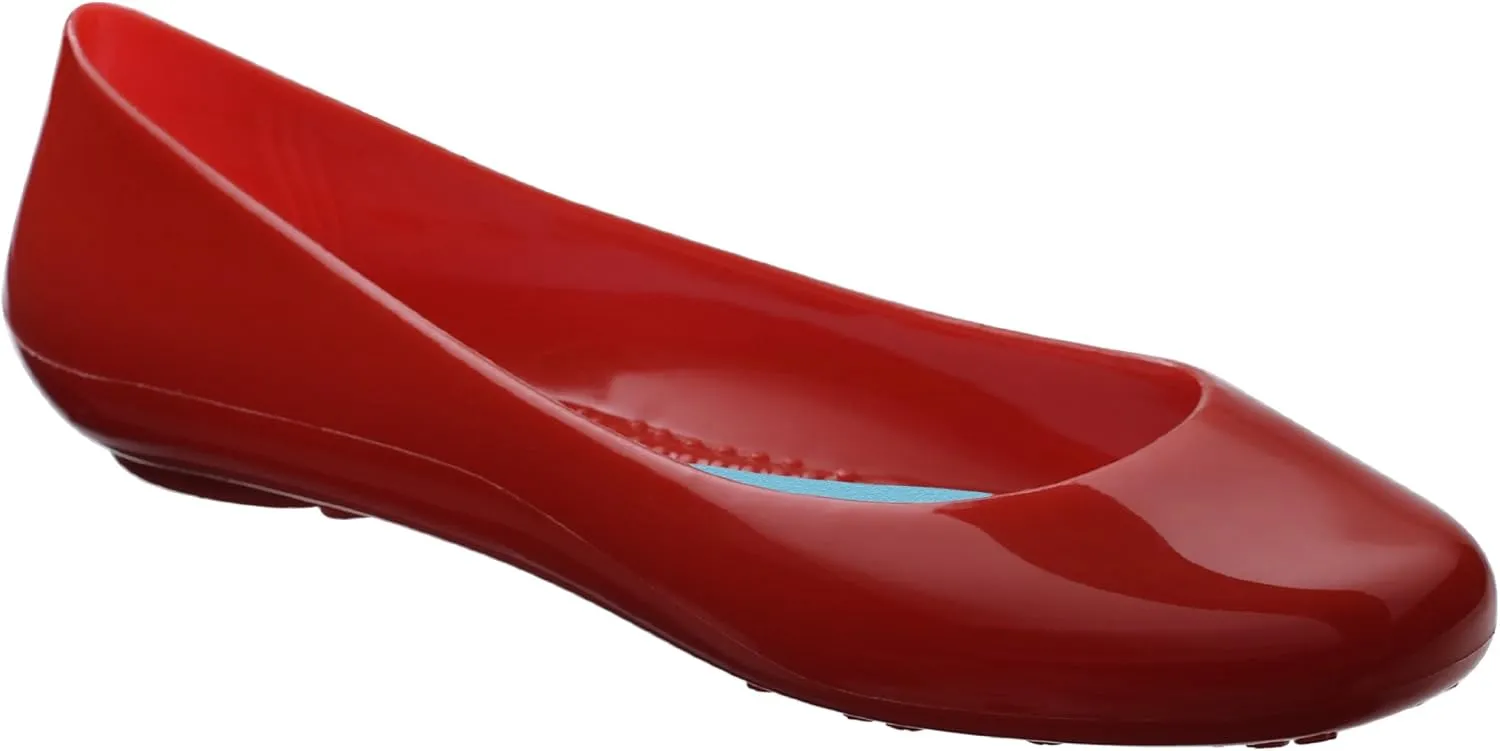 Oka-B Women's Shiny Taylor Ballet Flats