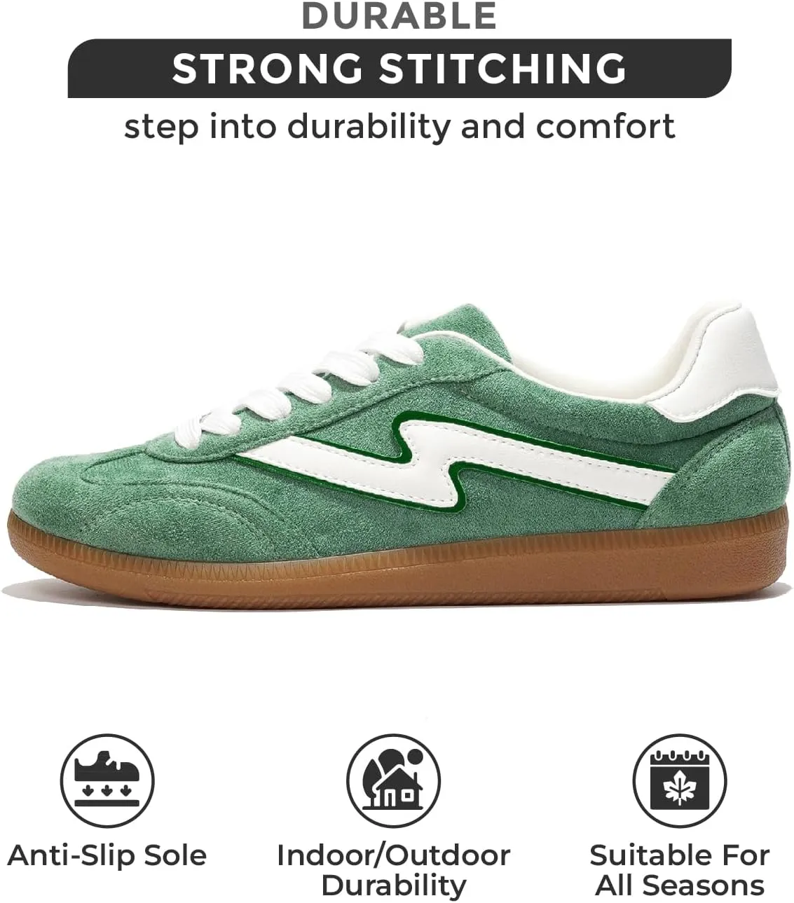 Project Cloud Sneakers for Women - Lace-Up Shoes for Women Trendy Women Sneakers with Memory Foam Insole Women's Fashion Sneakers Non-Slip Womens Shoes (Irita)