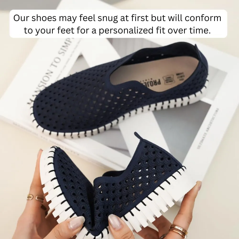 Project Cloud Womens Shoes – Lightweight Summer Loafers for Women with Memory Foam Insole – Stylish & Comfortable Womens Loafers - Perfect Spring Shoes for Women 2025 (Lily)