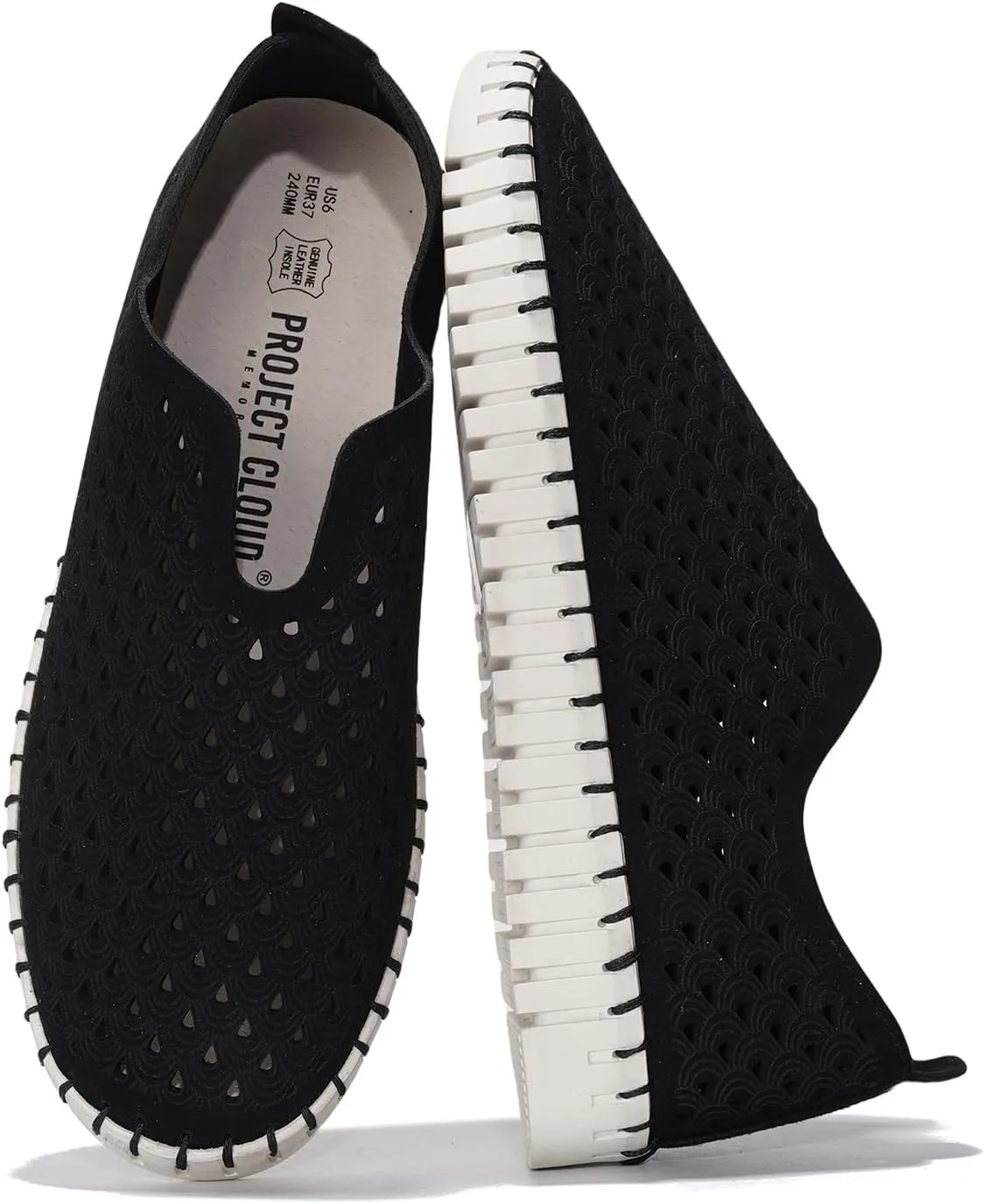 Project Cloud Womens Shoes – Lightweight Summer Loafers for Women with Memory Foam Insole – Stylish & Comfortable Womens Loafers - Perfect Spring Shoes for Women 2025 (Lily)