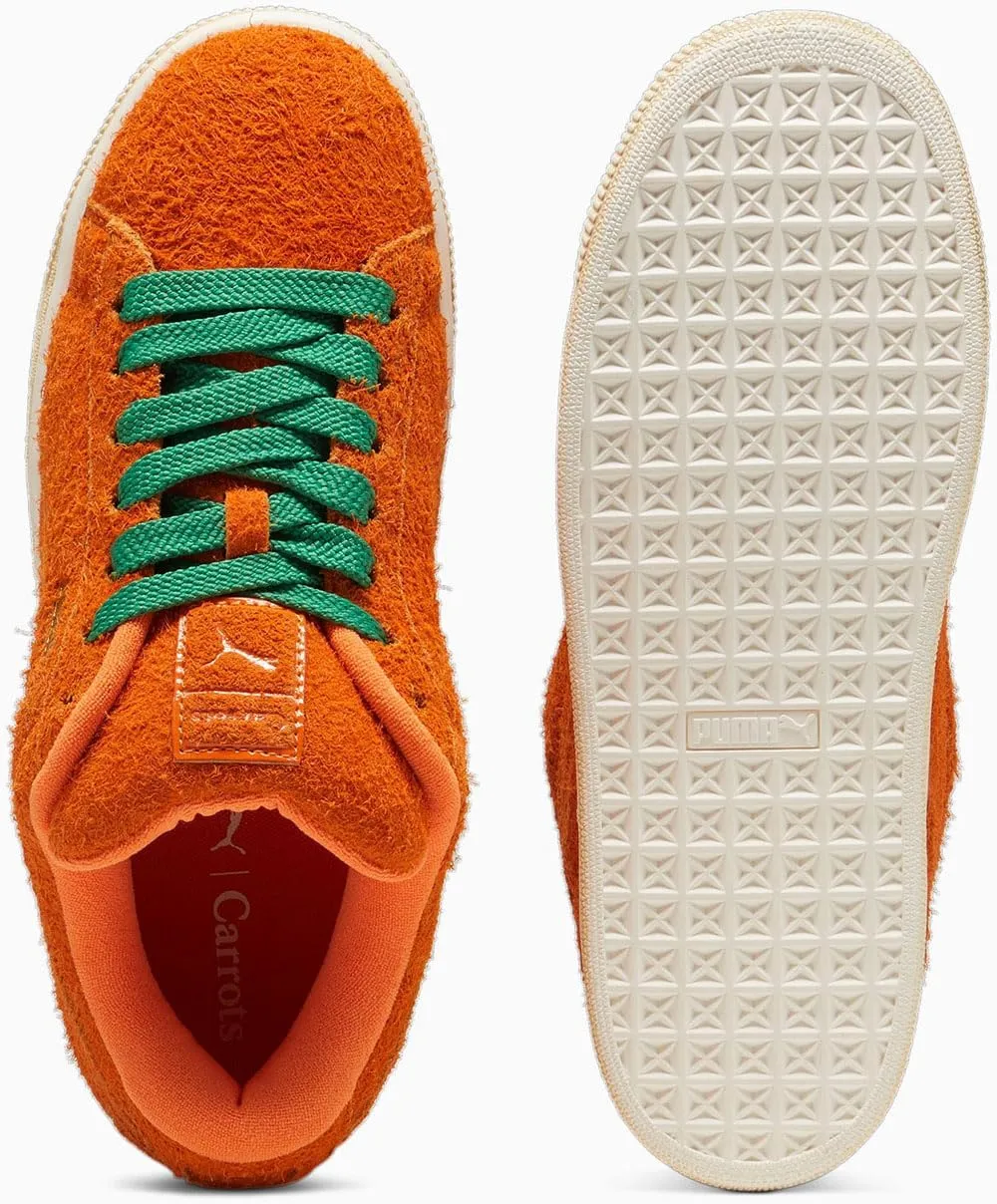 PUMA Mens Suede XL Carrots Lace Up Sneakers Shoes Casual - Orange