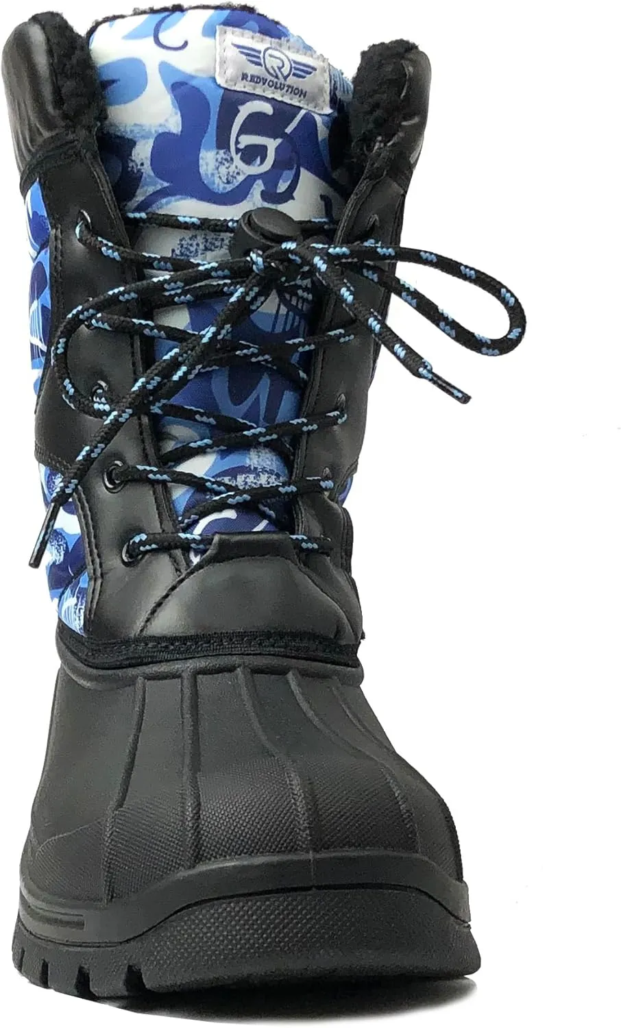 REDVOLUTION Unisex Snow Boots Slip-Resistant Waterpoof Winter Fashion Shoe (Toddler/Little Kid/Big Kid)