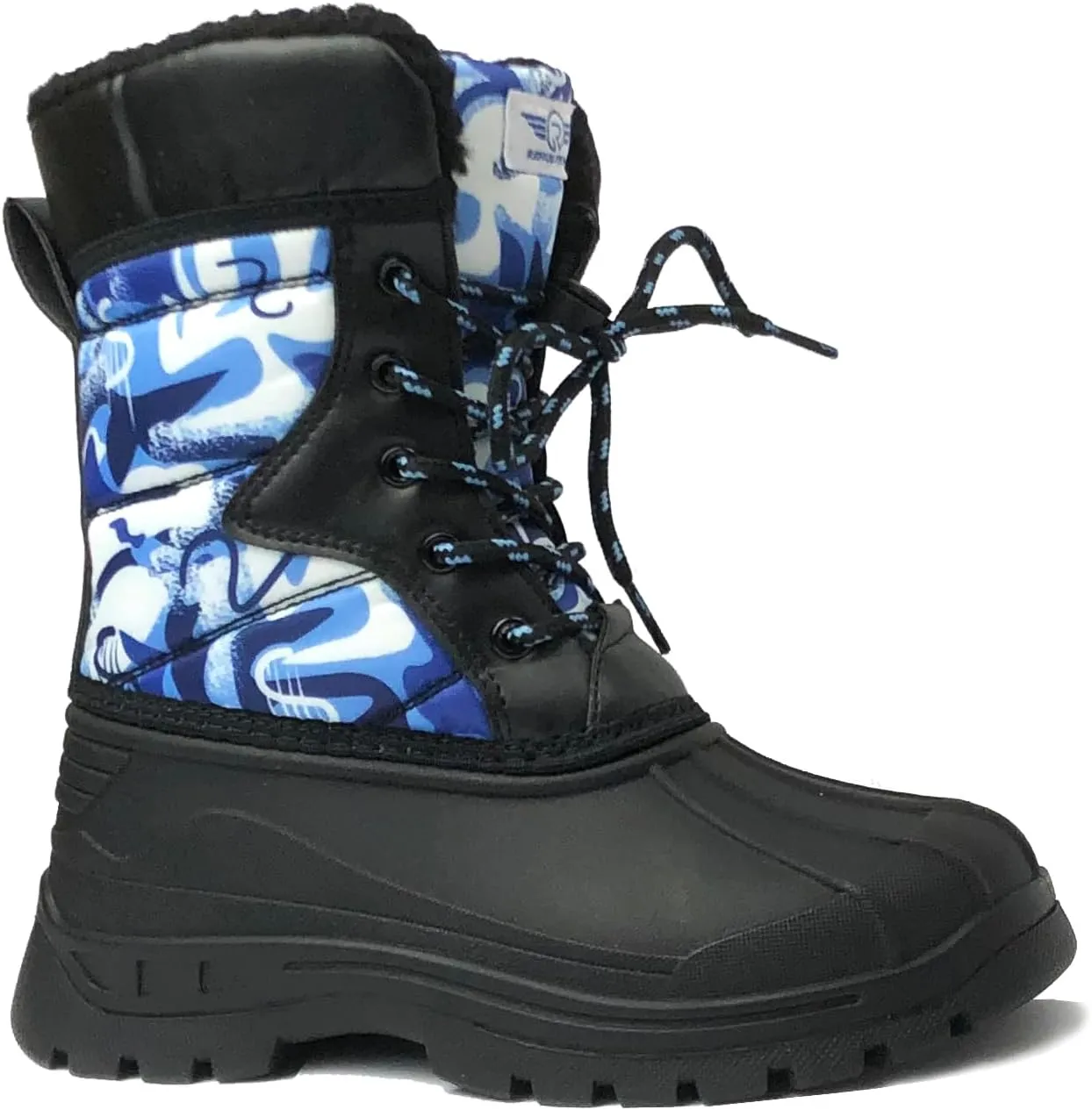 REDVOLUTION Unisex Snow Boots Slip-Resistant Waterpoof Winter Fashion Shoe (Toddler/Little Kid/Big Kid)