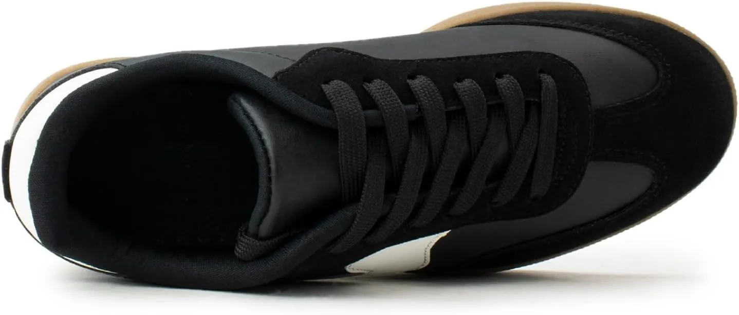 RF ROOM OF FASHION Women's Casual Low Top Trendy Fashion Sneakers Flats