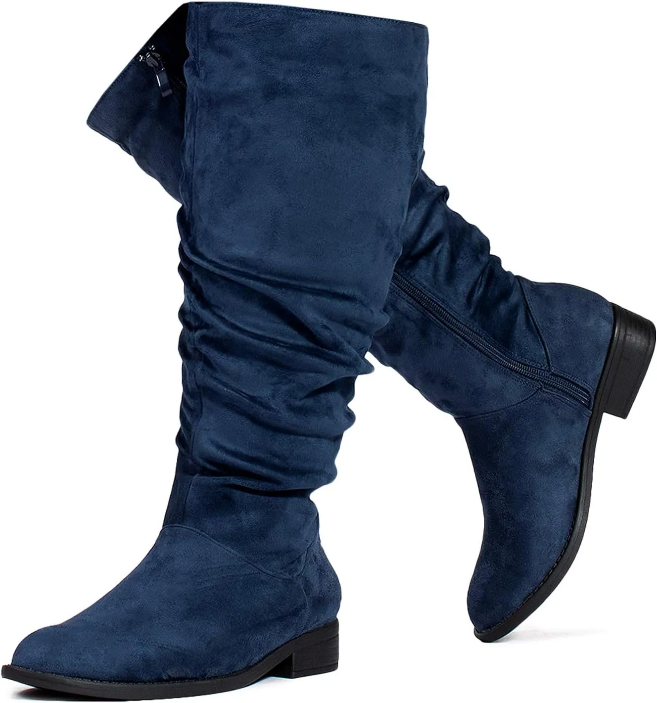 RF ROOM OF FASHION Women's WIDE CALF Slouchy Knee High Boots