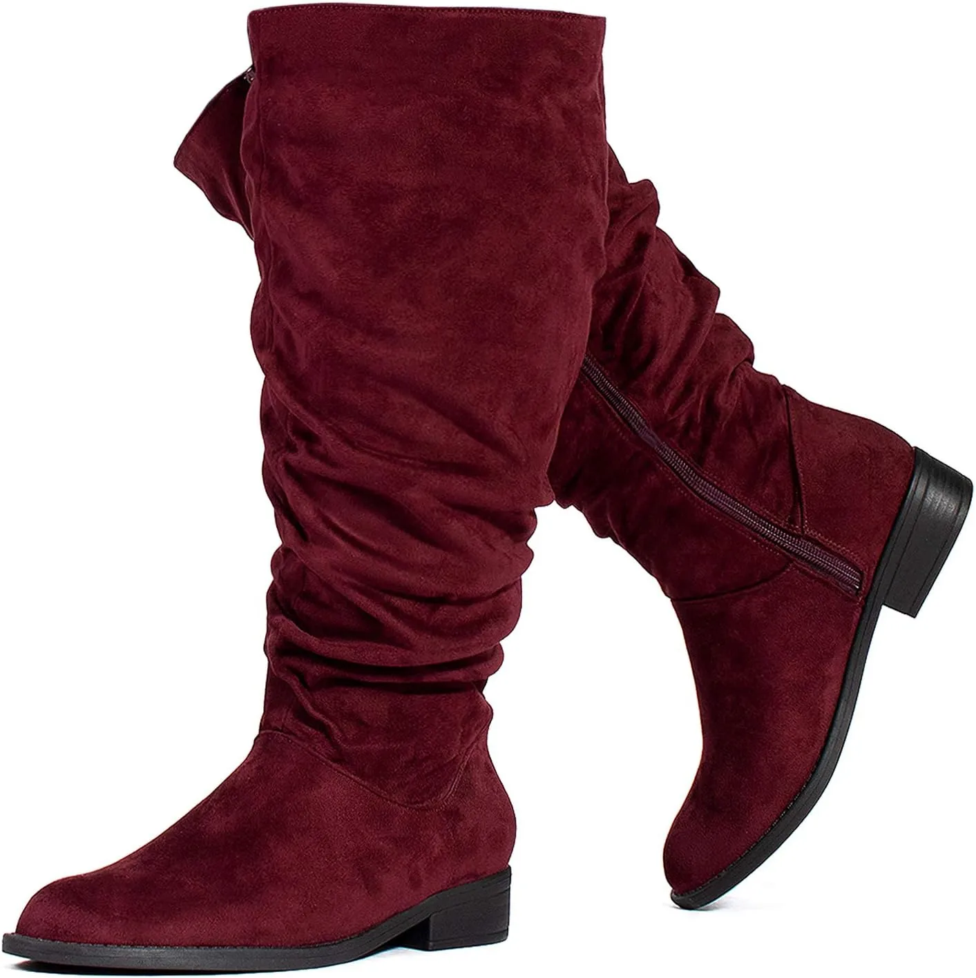 RF ROOM OF FASHION Women's WIDE CALF Slouchy Knee High Boots