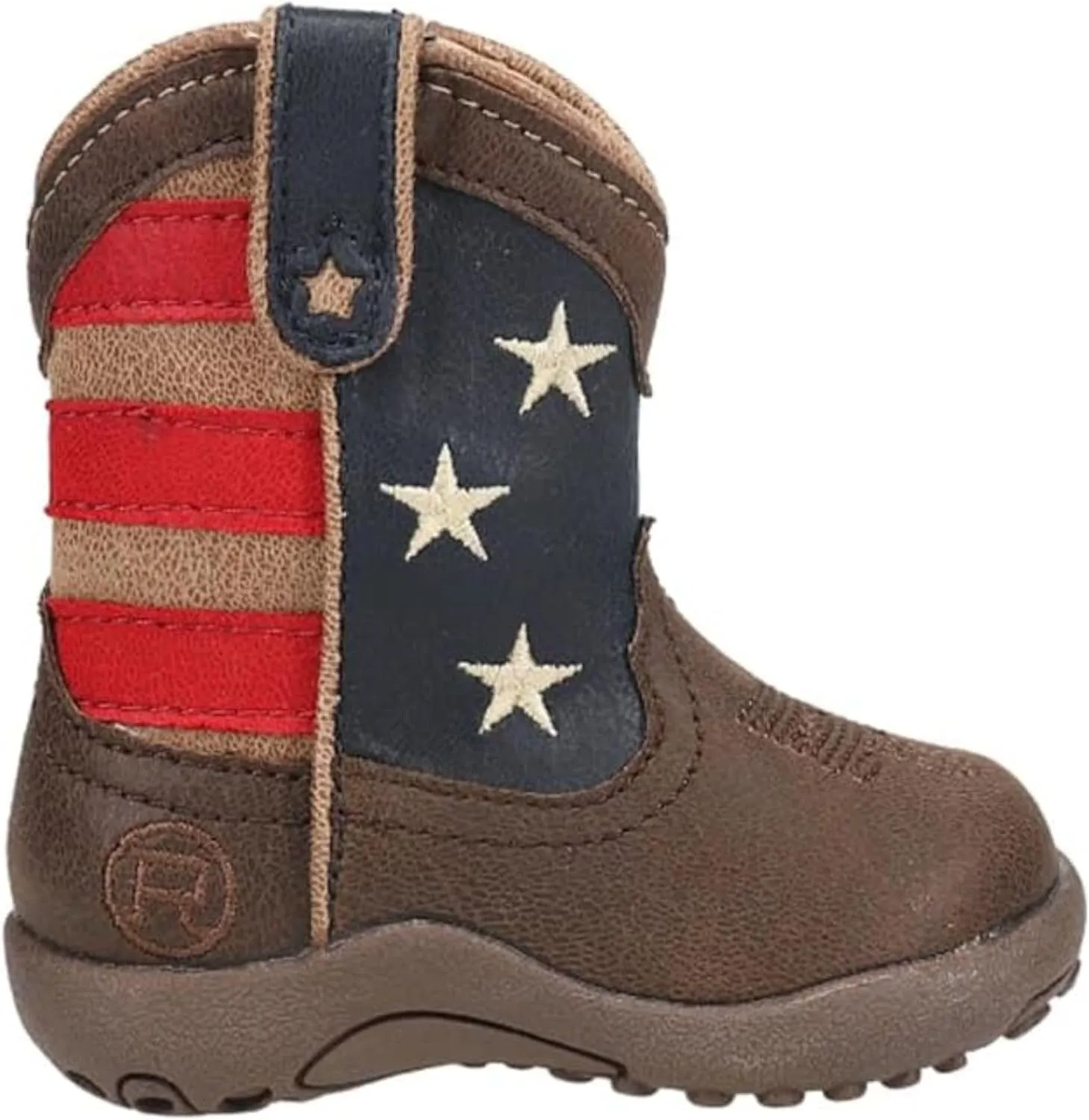 ROPER baby-girl's American Patriot Western Boot
