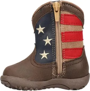ROPER baby-girl's American Patriot Western Boot