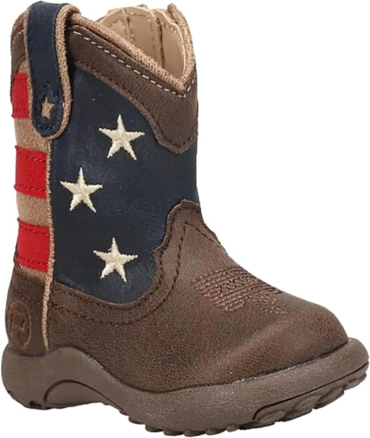 ROPER baby-girl's American Patriot Western Boot