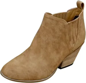 SBGMoSJ Ankle Boots for Women with Heel Wide Womens Flat Ankle Booties Ankle Boot for Women Wide Width formal Lace Up Ankle Low Heel Booties Shoes for Women Ankle Boot Women Wide