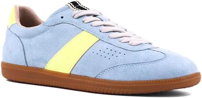 Shu Shop Womens Sydney Lace Up Sneakers Shoes Casual - Blue