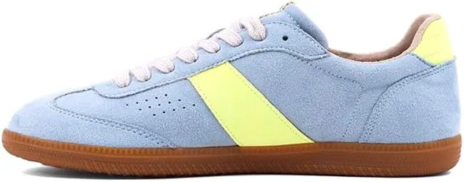 Shu Shop Womens Sydney Lace Up Sneakers Shoes Casual - Blue
