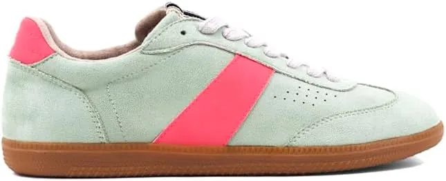 Shu Shop Womens Sydney Lace Up Sneakers Shoes Casual - Green
