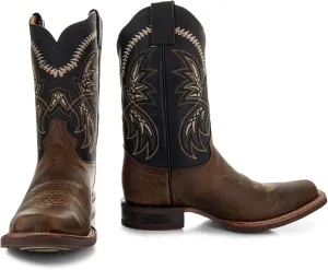 Soto Boots Men's Square Toe Cowboy Boots H4002