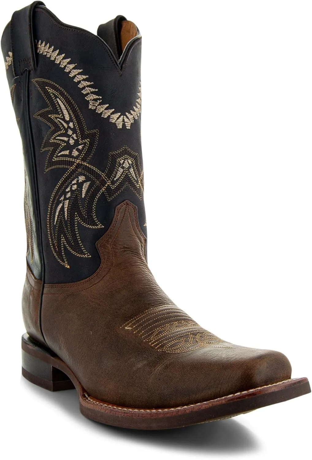 Soto Boots Men's Square Toe Cowboy Boots H4002