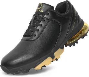 Spikes Golf Shoes Men Training Golf Sneakers Comfortable Walking Footwears for Golfers