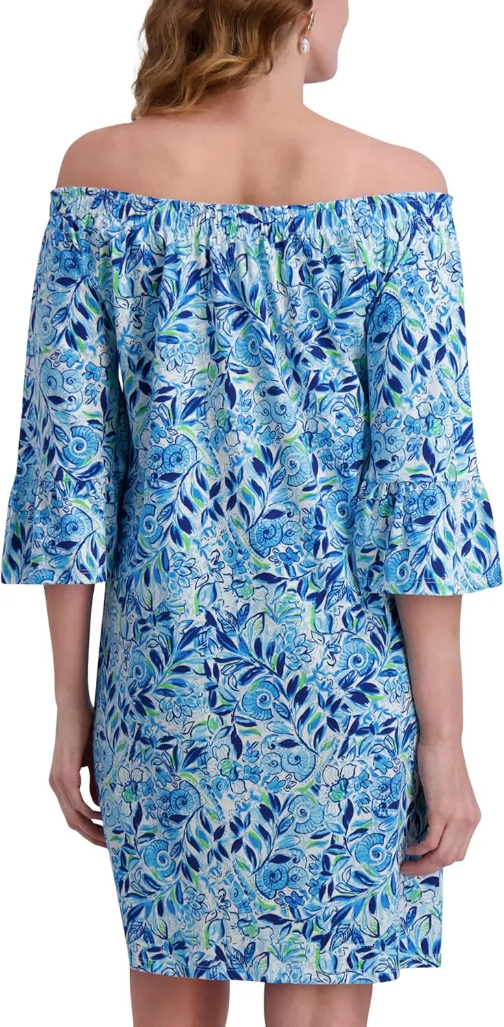 Stella Parker Women's UPF Summer Casual Travel Outfit, Resort Wear Sundress, Cover-up, Vacation Dress