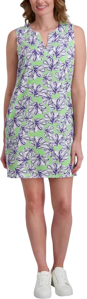 Stella Parker Women's UPF Summer Casual Travel Outfit, Resort Wear Sundress, Cover-up, Vacation Dress